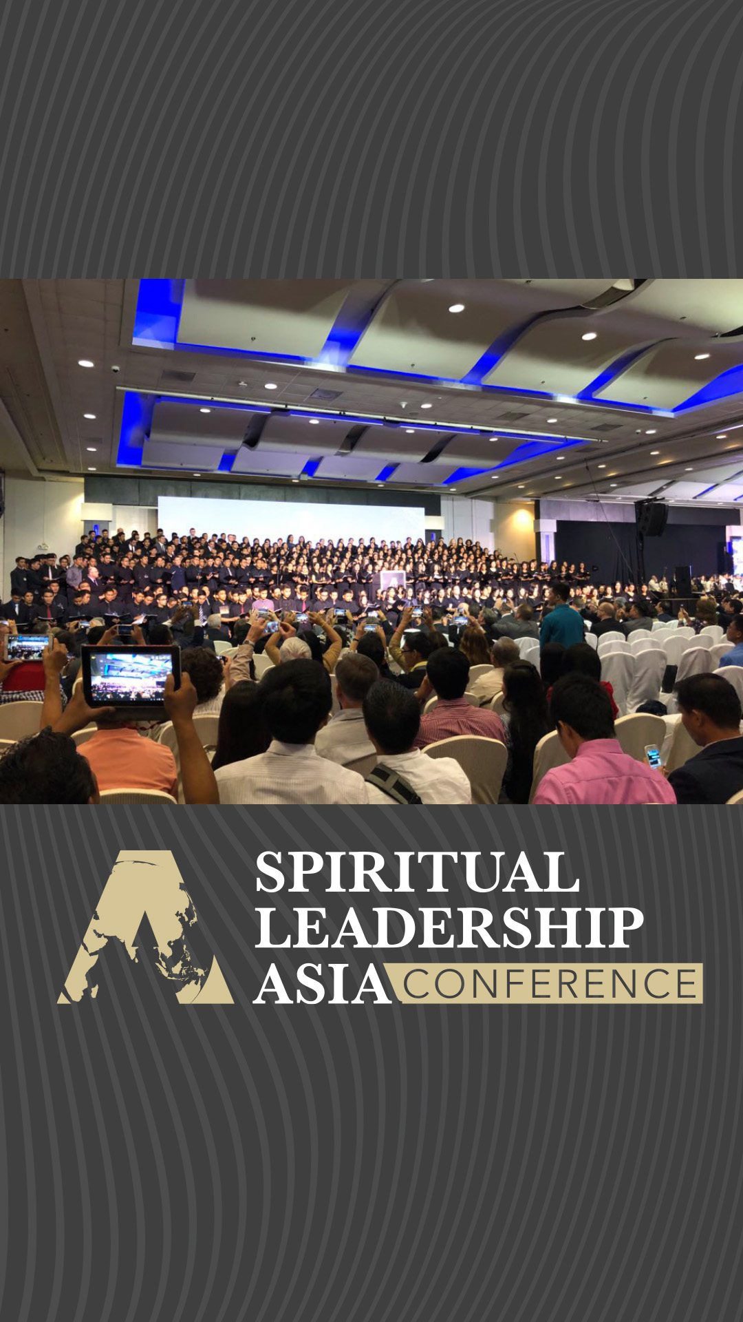 Conference with Images Spiritual Leadership Asia Conference